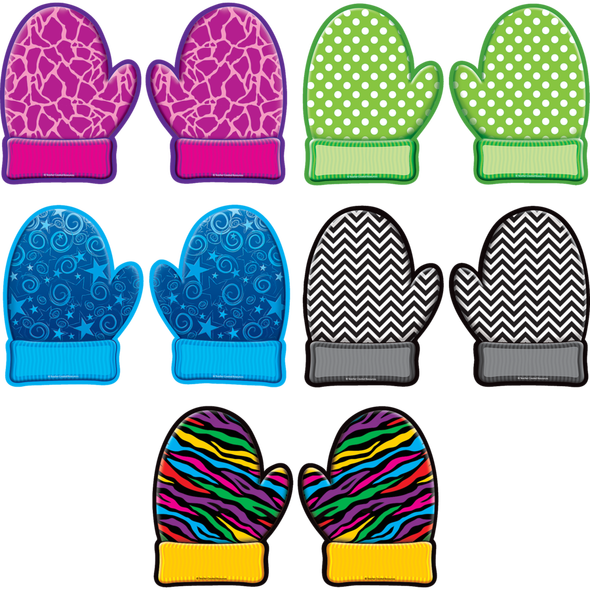 Mittens Accents Clipart (590x590), Png Download