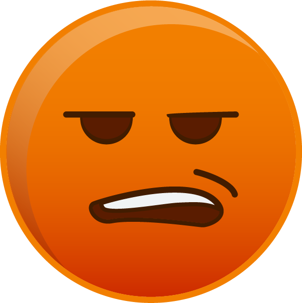 Annoyed 3 Clipart (600x601), Png Download