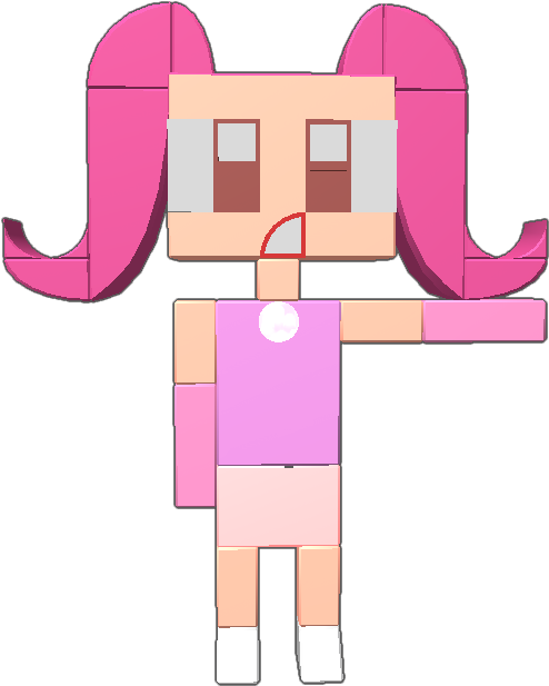 Unlocked Just So You Can Change The Pose Clipart (768x768), Png Download