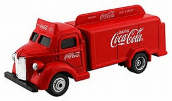 Coca-cola 1947 Toy Delivery Truck Clipart (586x586), Png Download