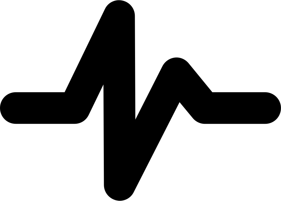 Lifeline Irregular Zig Zag Shape Sign Comments Clipart (980x700), Png Download