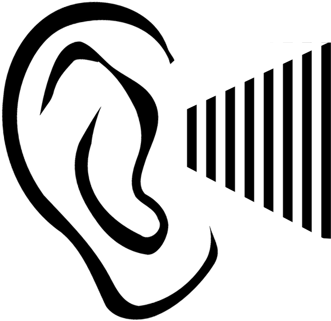 Ear-soundwaves Clipart (800x640), Png Download