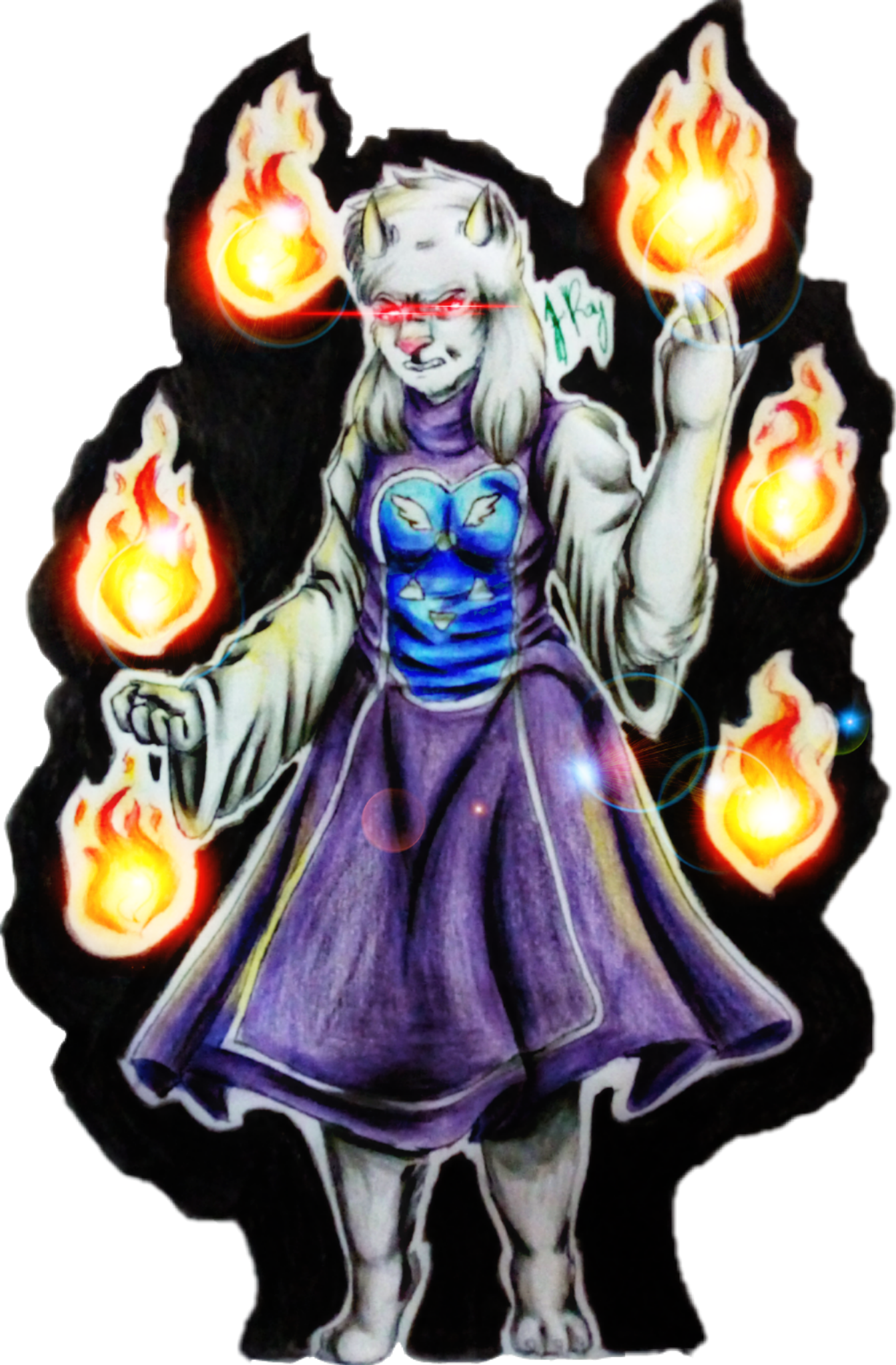 Toriel, The Guardian Of The Ruins Undertale Toriel Clipart (1343x2044), Png Download