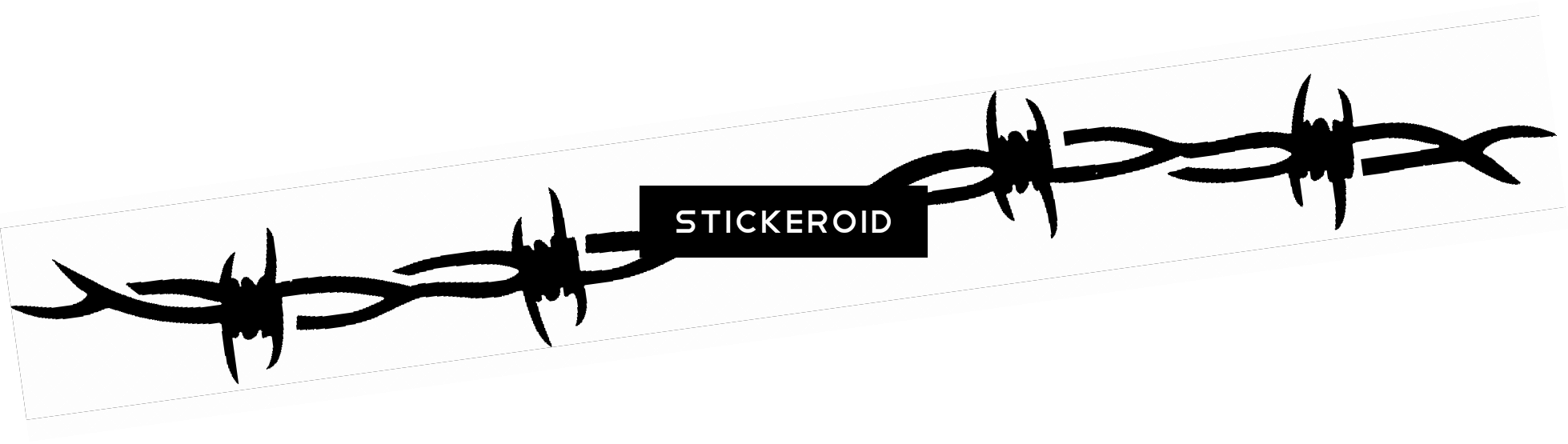 Barbwire Clipart (1959x555), Png Download