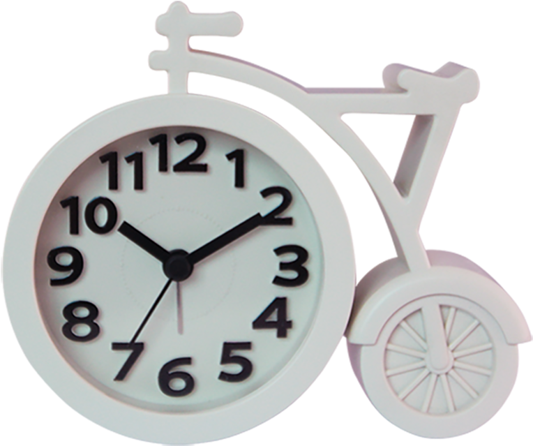 Bicycle Shape Clock, Bicycle Shape Clock Suppliers Clipart (889x889), Png Download