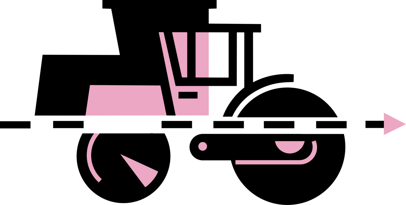 Vector Illustration Of Construction Industry Heavy Clipart (1387x700), Png Download