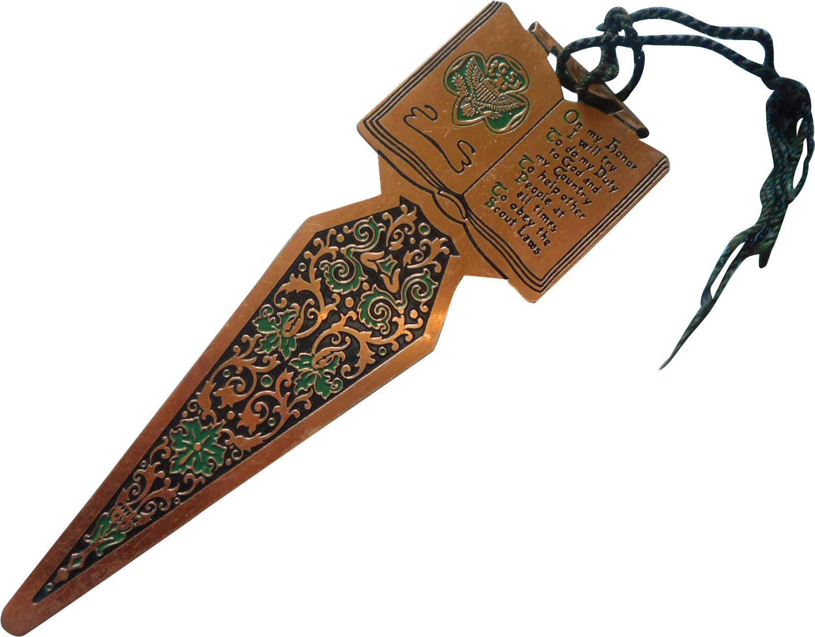 Girl Scout S To Brass Book Mark Clipart (1656x1656), Png Download