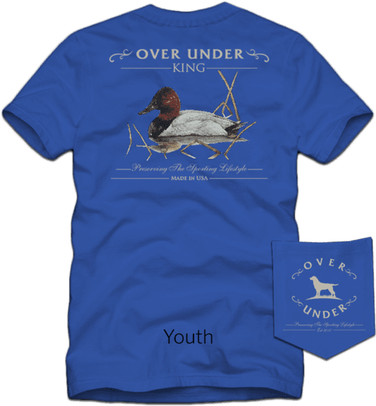 Over Under S/s Youth Tee "the King" Clipart (600x600), Png Download
