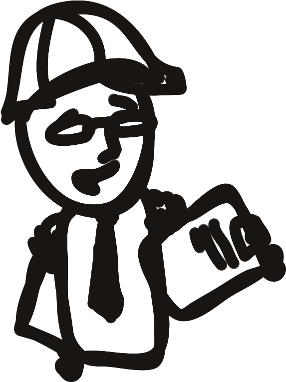 Hdg Icon Person Clipboard-man - Png Download (800x800), Png Download