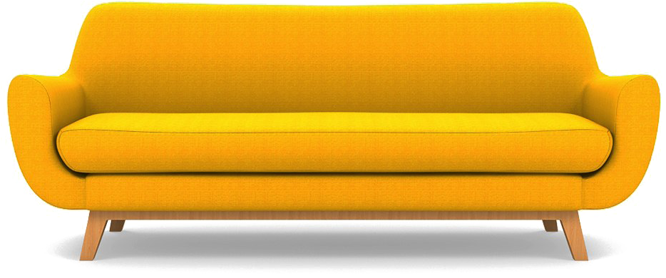 Yellow Sofa Png Clipart Transparent Png (965x500), Png Download