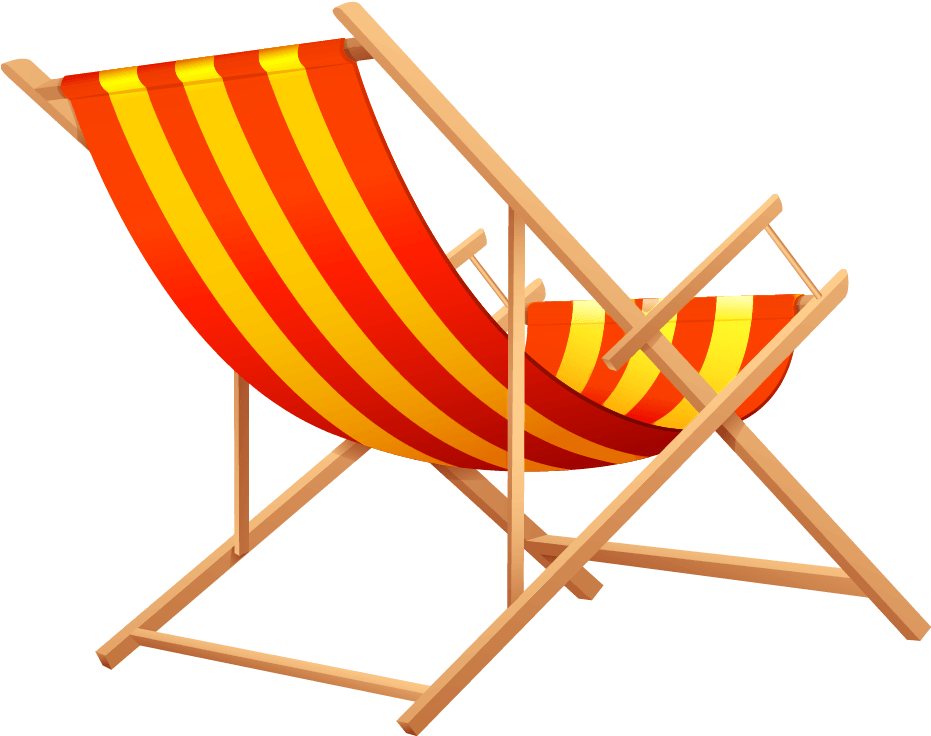 Transparent Beach Lounge Chair Png Clipart Picture (941x754), Png Download