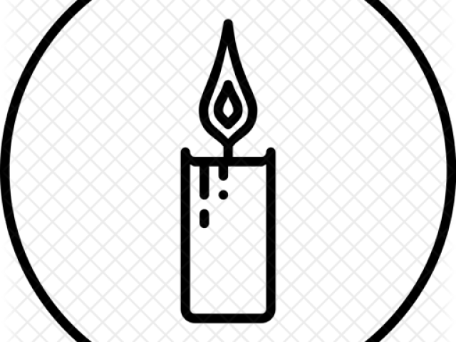 Drawn Candle Diya Clipart (640x480), Png Download