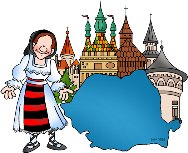 Romania Map Clipart (648x506), Png Download