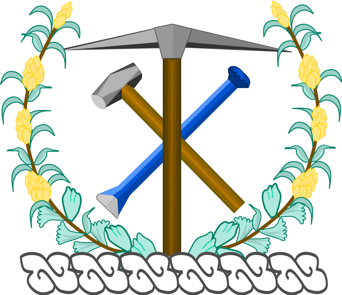 Nevada National Guard Crest Clipart (1185x1024), Png Download