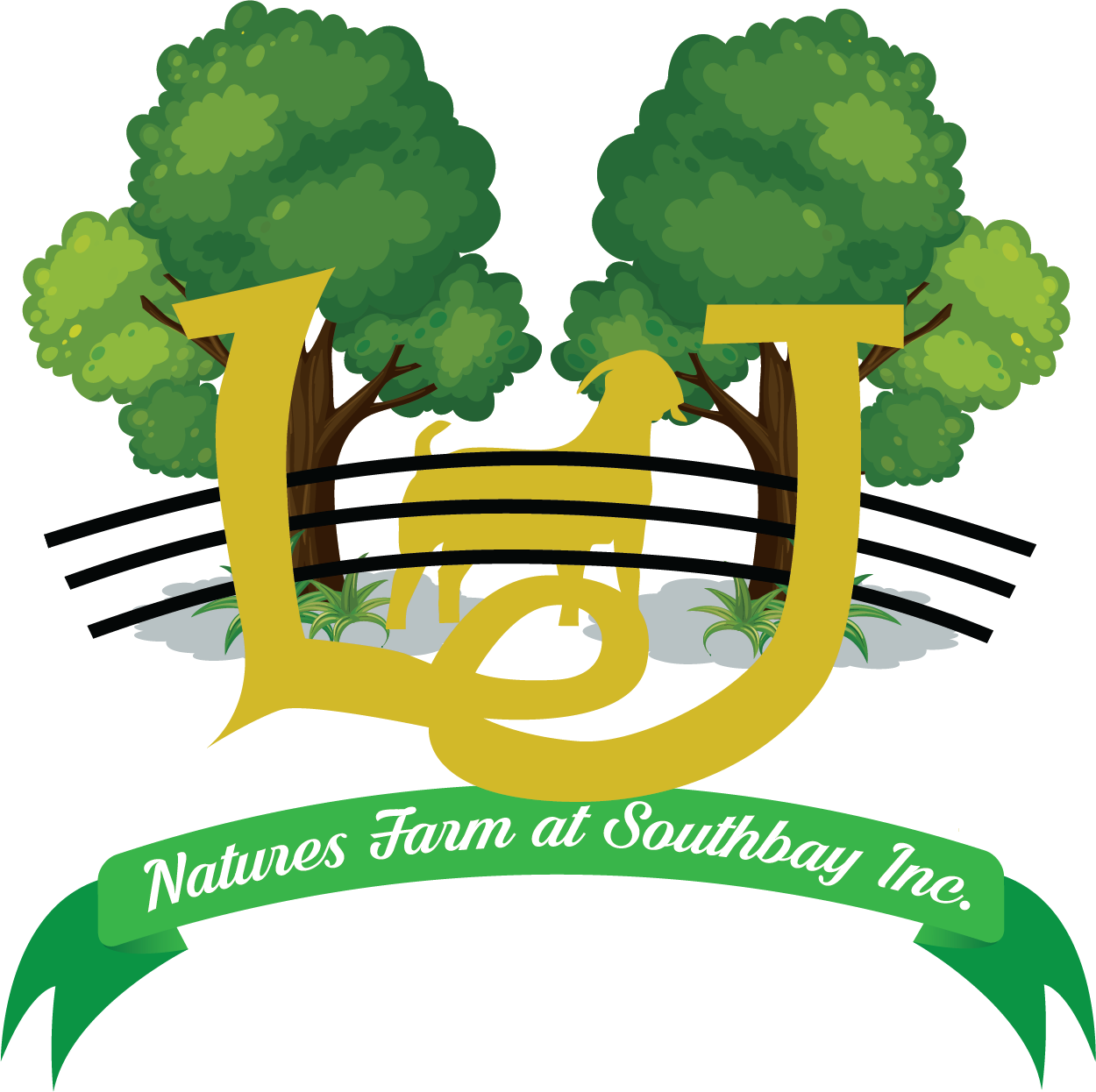 Lj Nature\'s Farm Clipart (1250x1246), Png Download