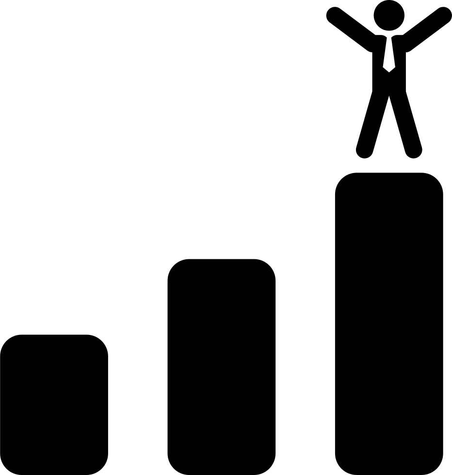 Achievement, Businessman, Competition, Improvement, Clipart (932x980), Png Download