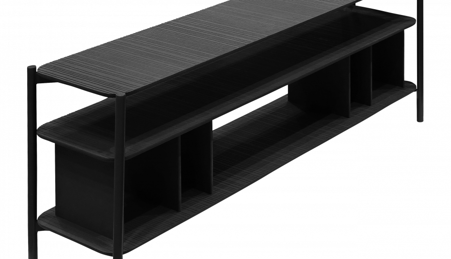 Images Room Wall Corner Un Living Kitaplik Stands Industrial Clipart (930x535), Png Download