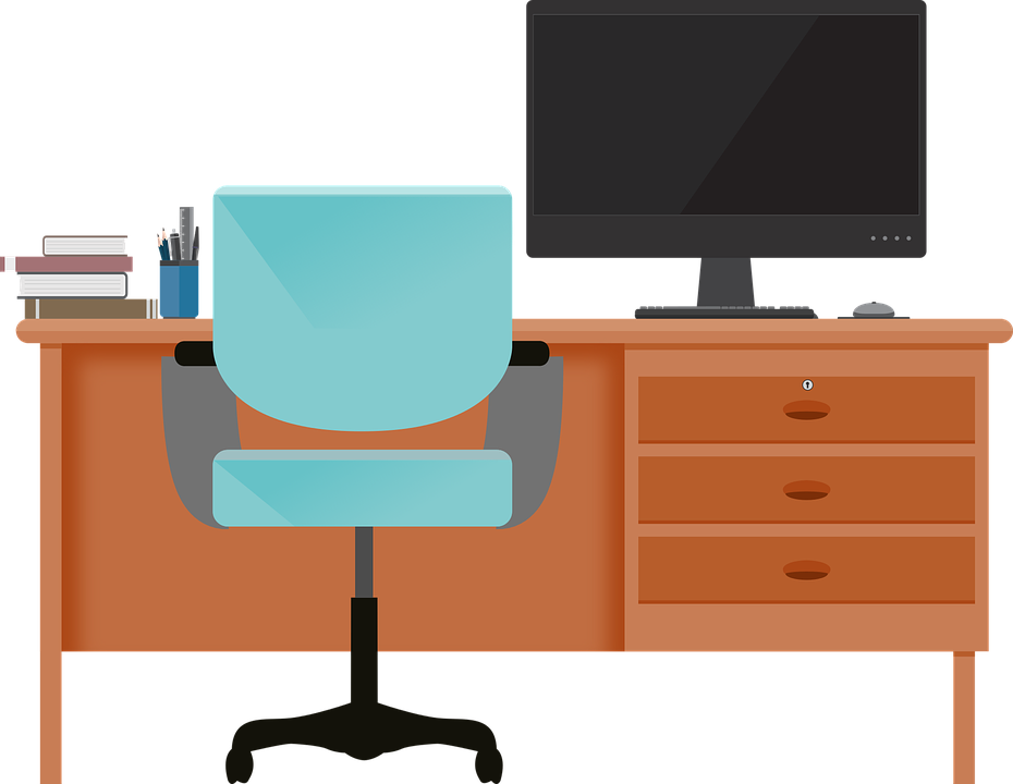 Office, Commercial & Institutional Furniture Clipart (930x720), Png Download
