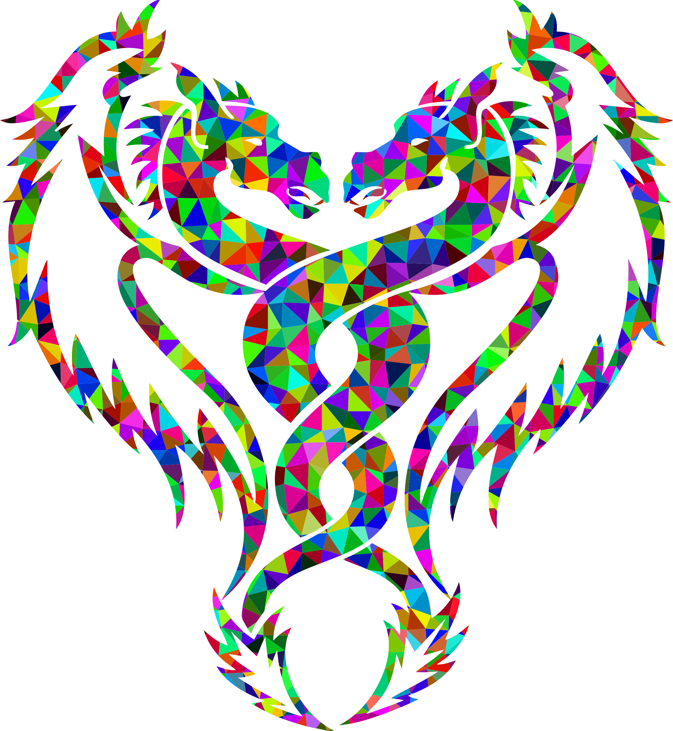 Tattoo Dragon Decal Sticker Computer Icons Clipart (690x750), Png Download