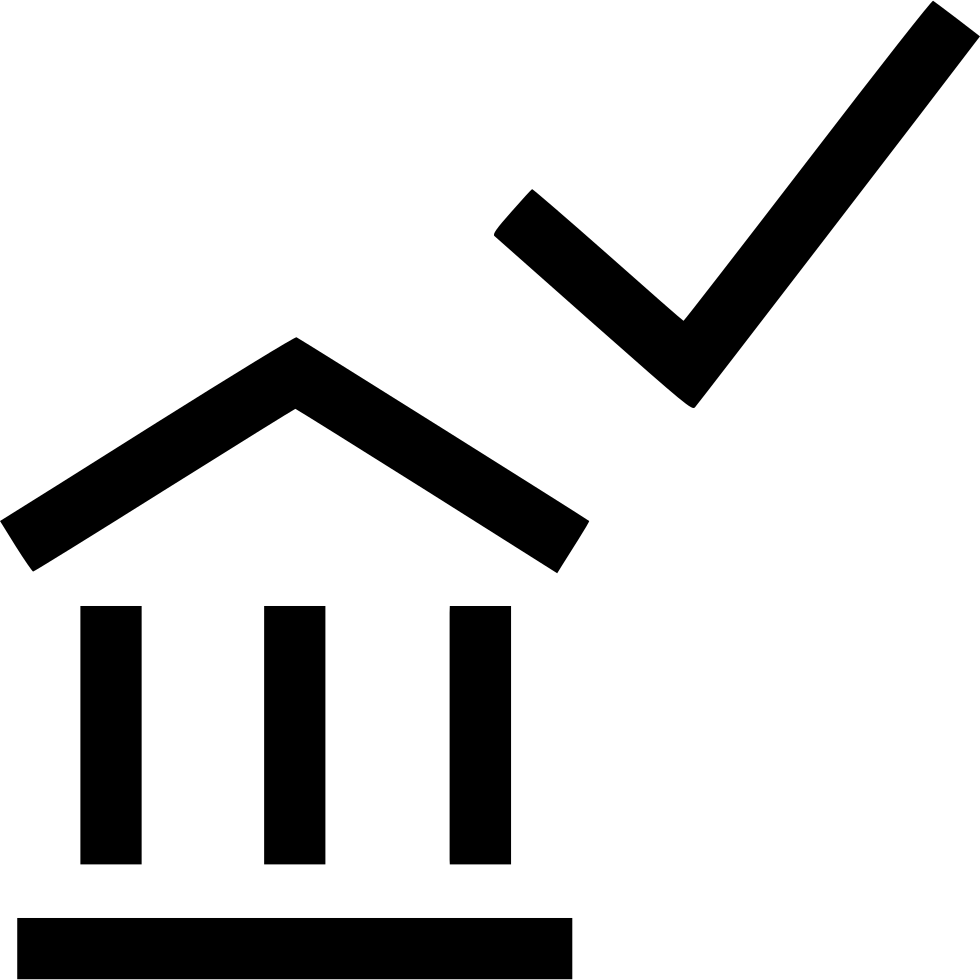 Bank Check Mark Business Comments Clipart (980x980), Png Download