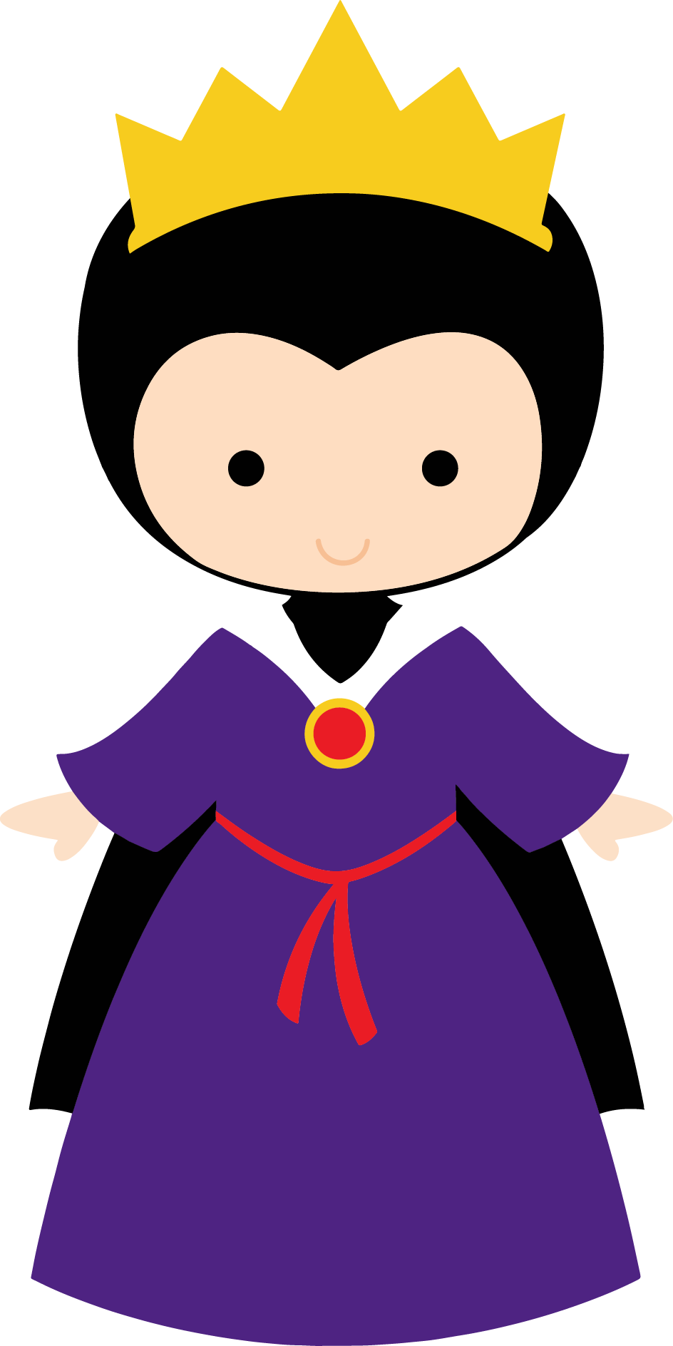 Evil Queen Clipart (944x1888), Png Download