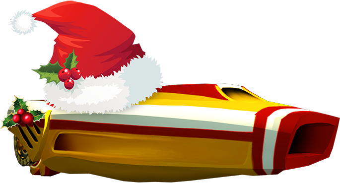 Santa Shooter Copy Speeder Claus Copy Clipart (800x800), Png Download
