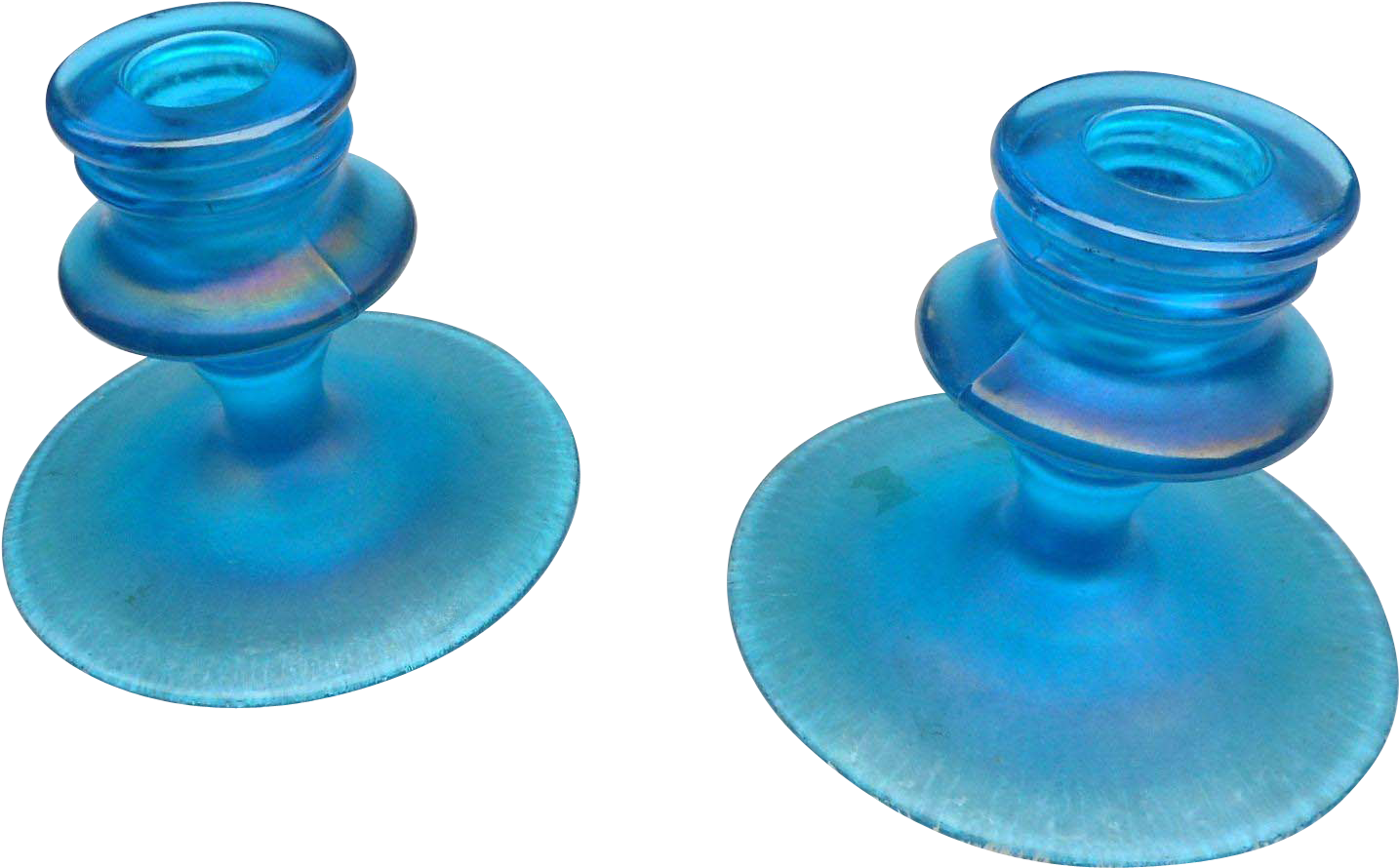 Rare Pair Of Iredescent Opalescent Satin Vintage 4 Clipart (1433x1433), Png Download