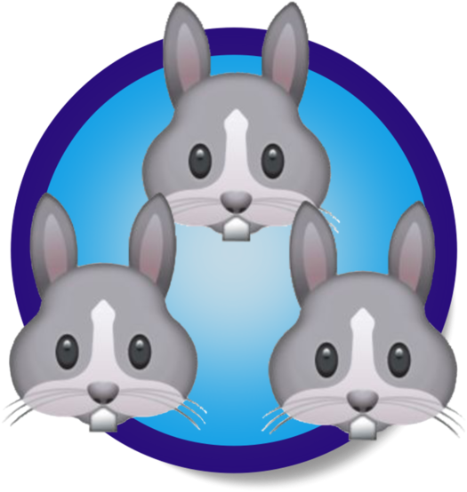 Bonded Bunnies Sul Mac App Store Clipart (630x630), Png Download