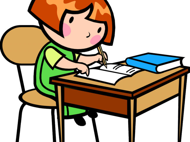 Desk Clipart Author - Png Download (640x480), Png Download