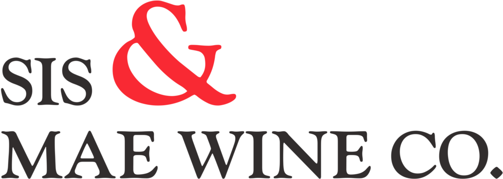 Sis And Mae Wine Co Clipart (1000x355), Png Download