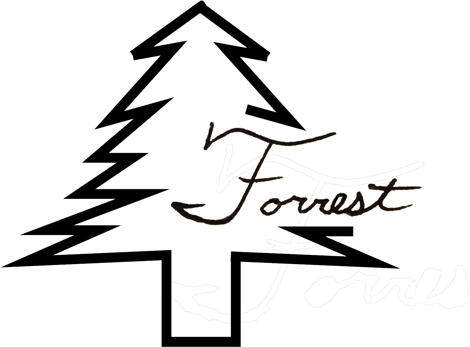 Forrest Town Clipart (1568x1370), Png Download