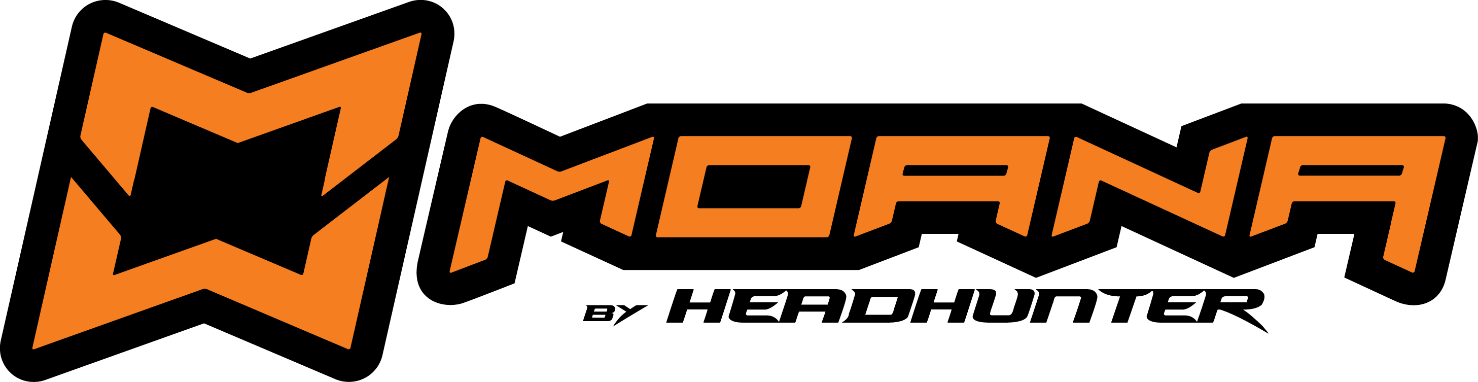 Moana Freediving Fin Blades By Headhunter Spearfishing Clipart (2914x753), Png Download