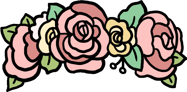 Summer Flowers Sticker By Alba Paris Clipart (834x834), Png Download