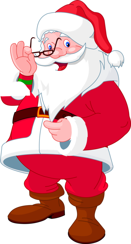 Pere Noel,santa, Christmas Clipart (431x800), Png Download
