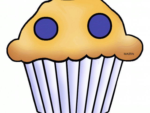 Muffin Clipart Cute - Png Download (640x480), Png Download