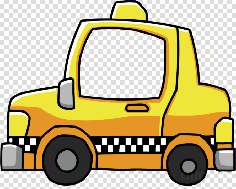 Cab Png Clipart Taxi Clip Art Transparent Png (900x720), Png Download