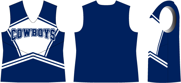 Pride Classic Sleeveless Cheer Top Clipart (600x600), Png Download