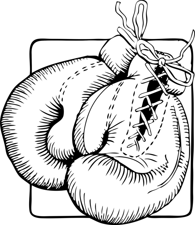 Boxing Gloves Clipart Vintage - Png Download (651x750), Png Download