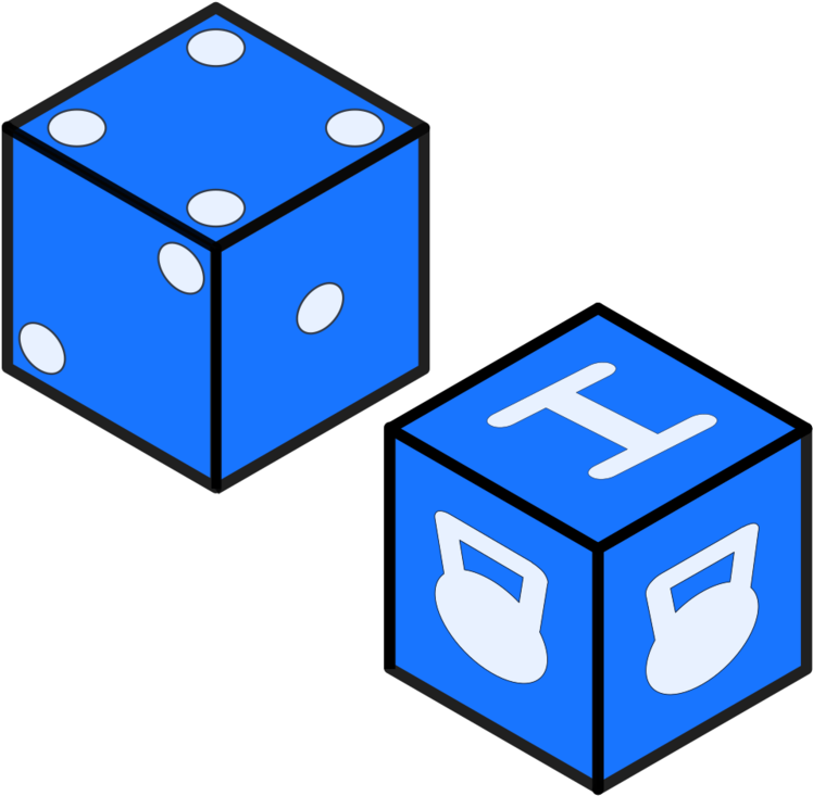 Random Workout Generator Clipart (1000x1000), Png Download