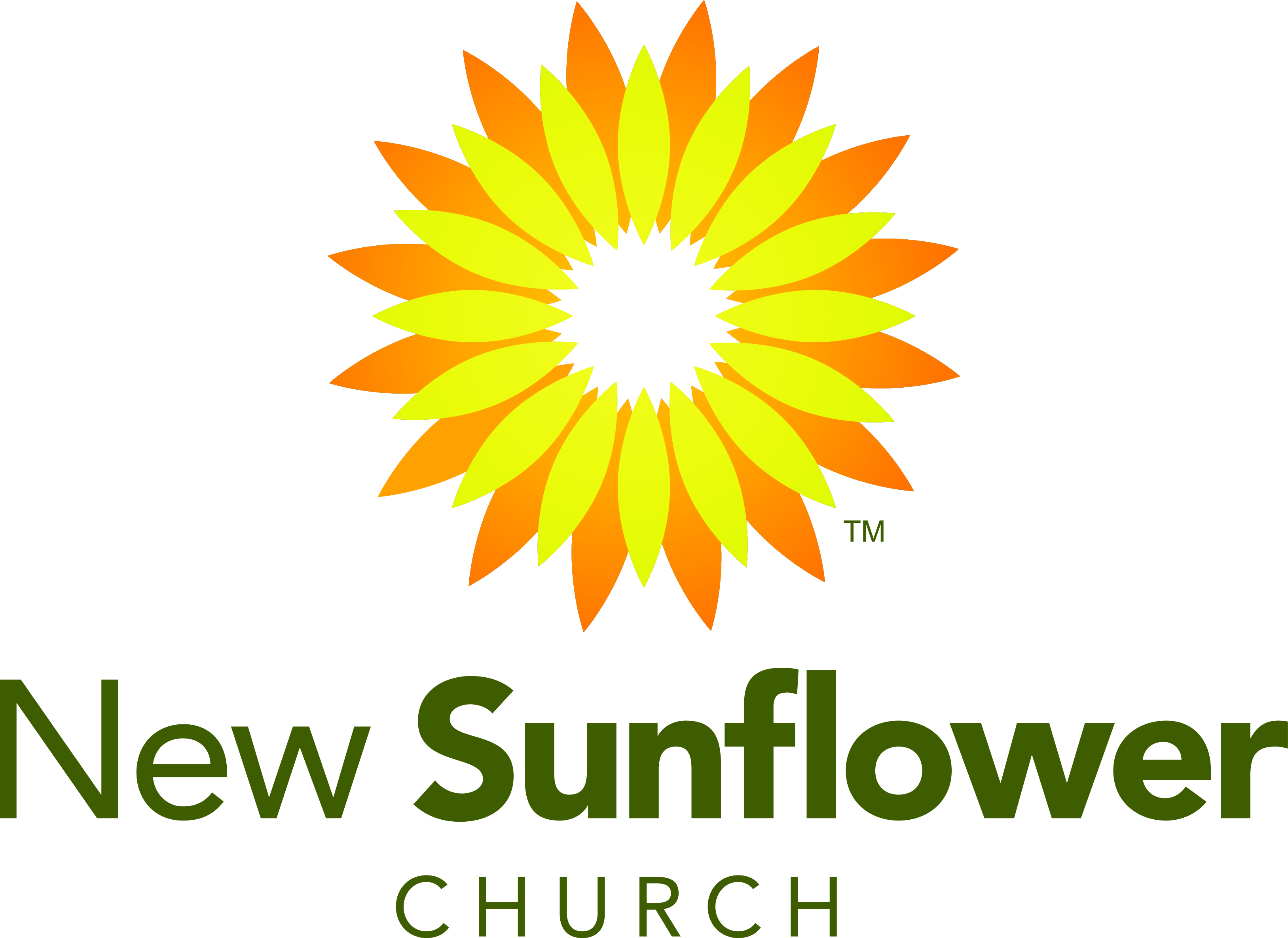 New Sunflower Spiritualist Church Indianapolis Clipart (3255x2371), Png Download