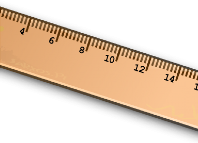 Ruler Clipart - Png Download (640x480), Png Download
