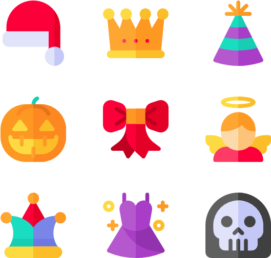 Costume Party Clipart (600x564), Png Download