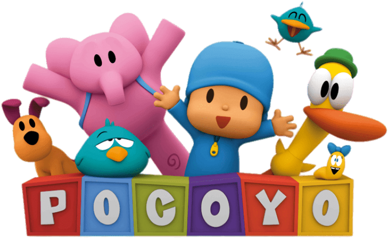 Download Pocoyo Logo Clipart Png Photo Transparent Png (850x576), Png Download