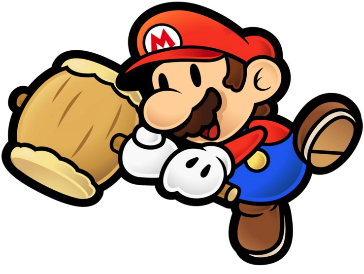 Paper Mario Definitely Ranks Among The Least Likely Clipart (800x600), Png Download