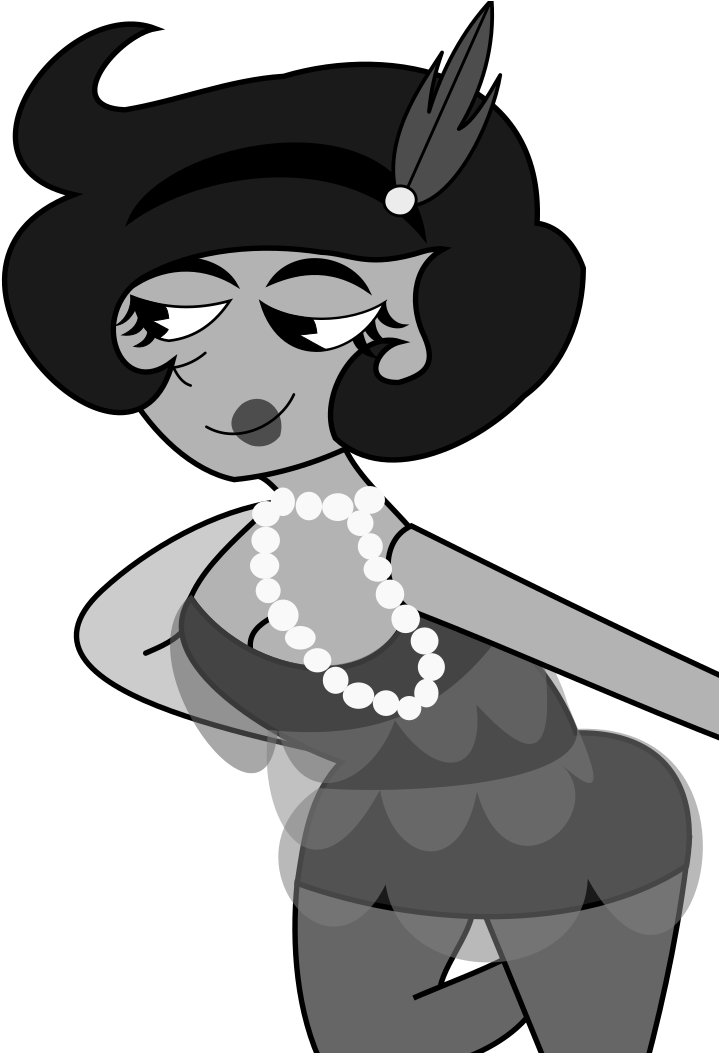 More Oldtimey Corona Bw Clipart (744x1052), Png Download