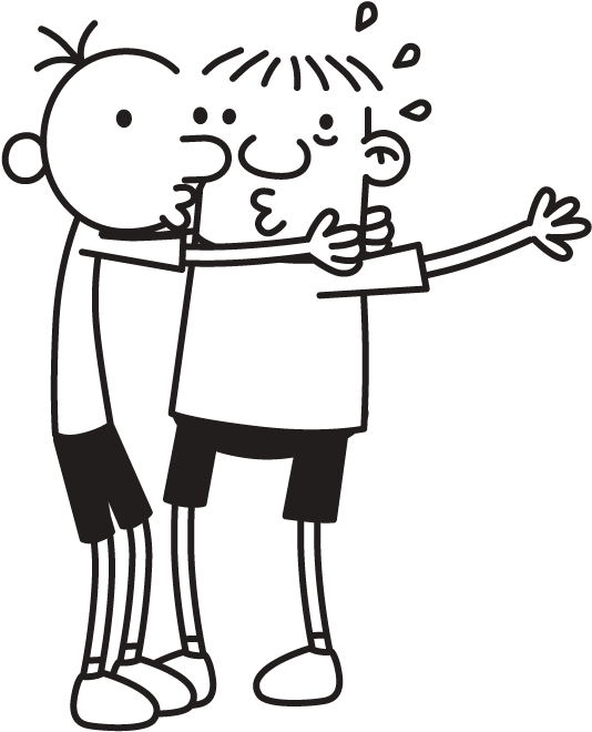 Better Greg And Rowley Kiszing Clipart - Png Download (587x725), Png Download