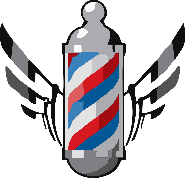 Barber Shop Images Clip Art - Png Download (753x724), Png Download