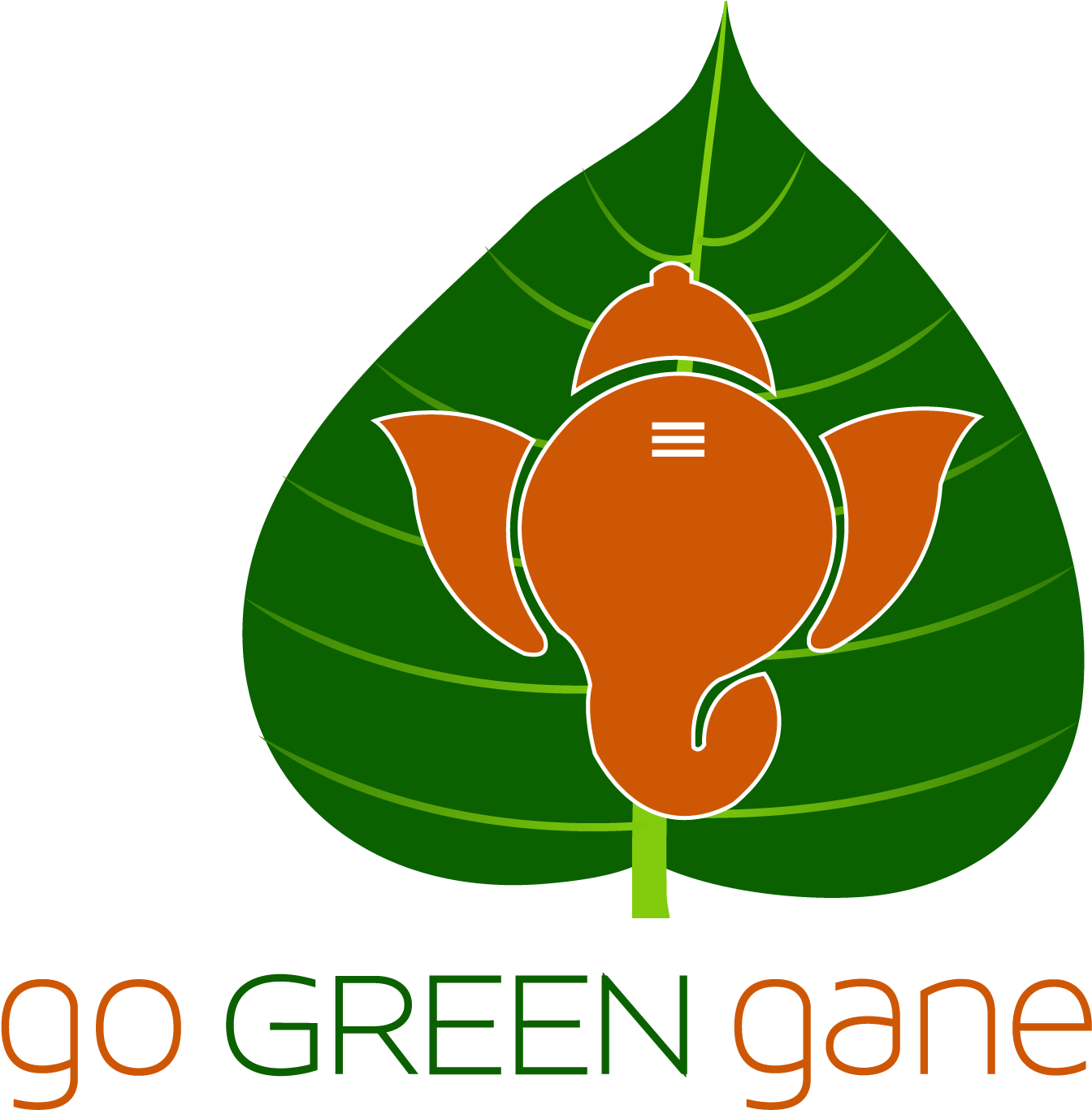 Go Green Ganesha Clipart (1368x1368), Png Download
