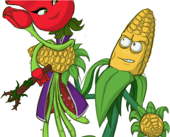 Plants Vs Zombies Clipart Corn Kernel - Png Download (640x480), Png Download