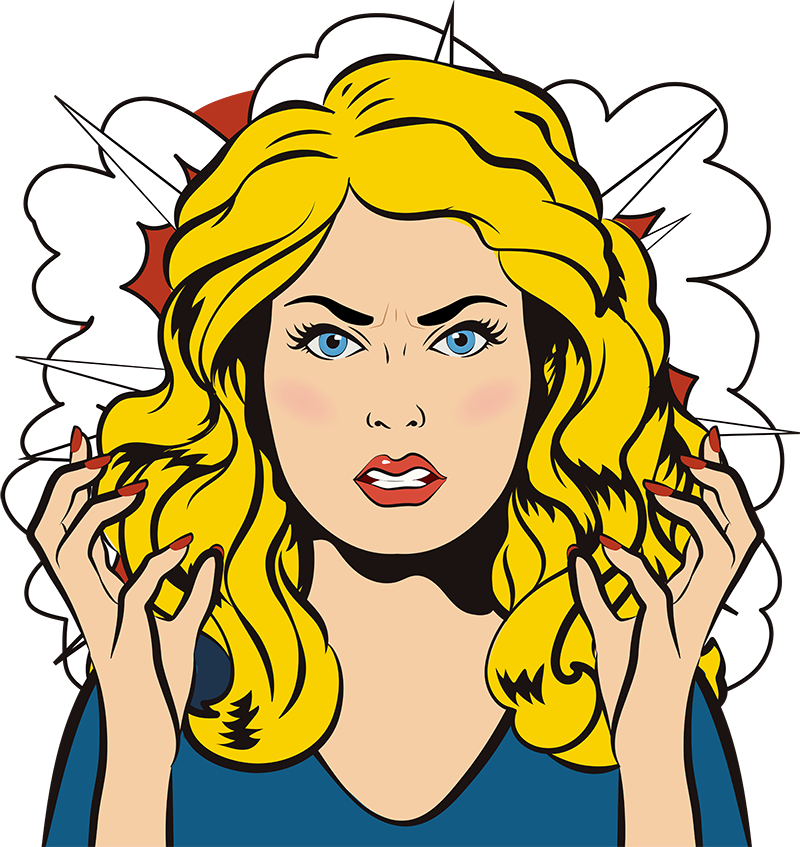 This Severe Form Of Pre-menstrual Syndrome Is Characterized Clipart (800x847), Png Download